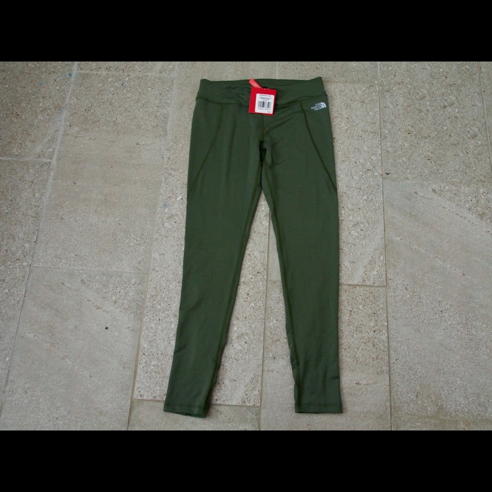 NWT Green North Face Leggings
